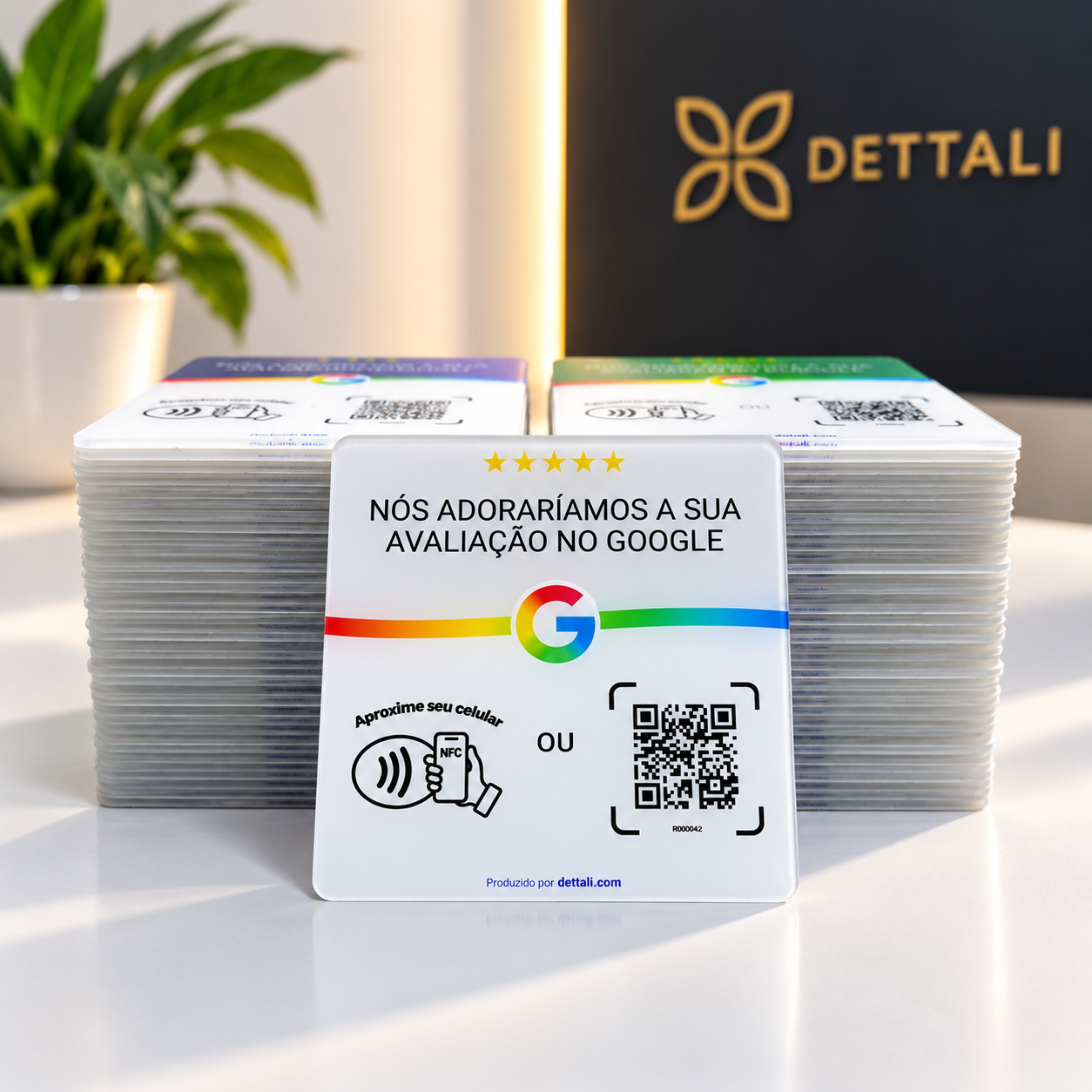 Lote de 100 placas Dettali